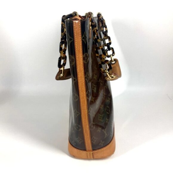 LOUIS VUITTON MonogramVinyl Cover Amble MM Tote Bag Shoulder Bag - Picture 5 of 15